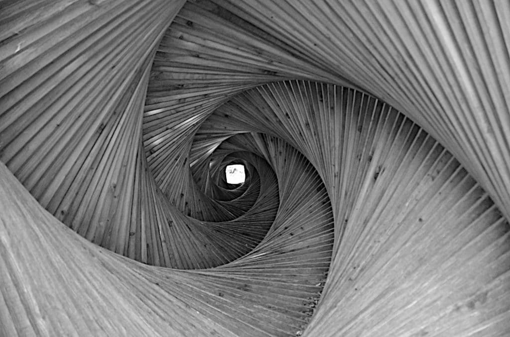 Holzspirale